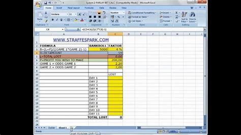 las vegas parlay calculator